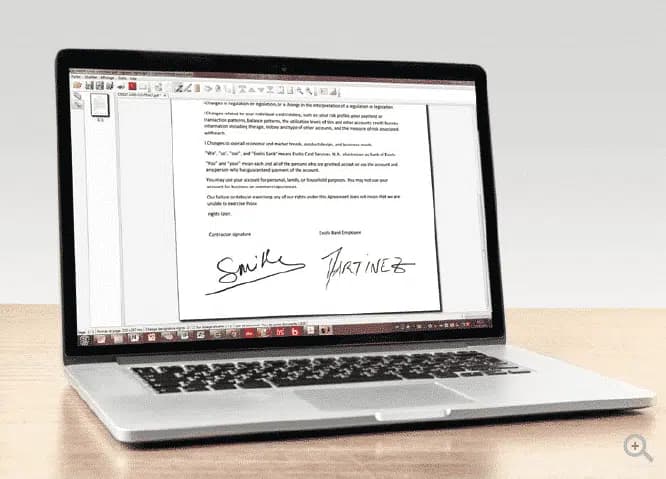 Logiciel de tablettes de signature